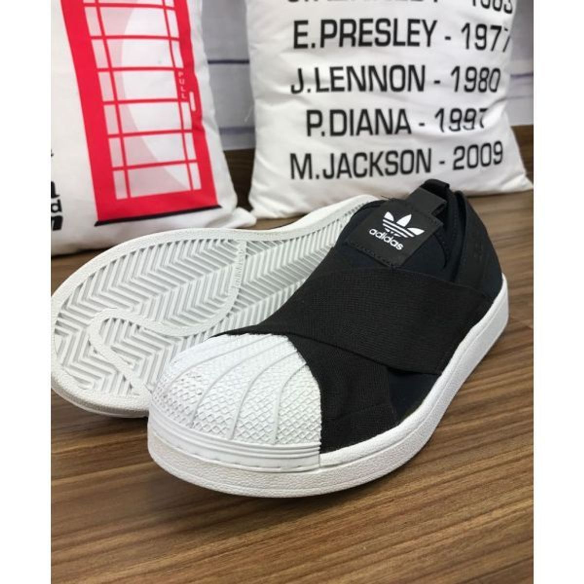 tenis adidas slip on superstar unisex original importado