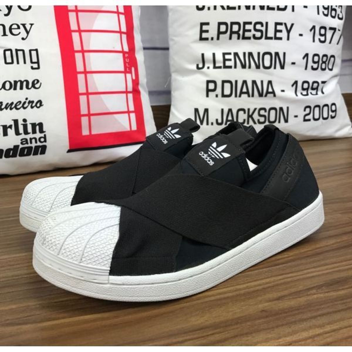 tenis adidas slip on superstar unisex original