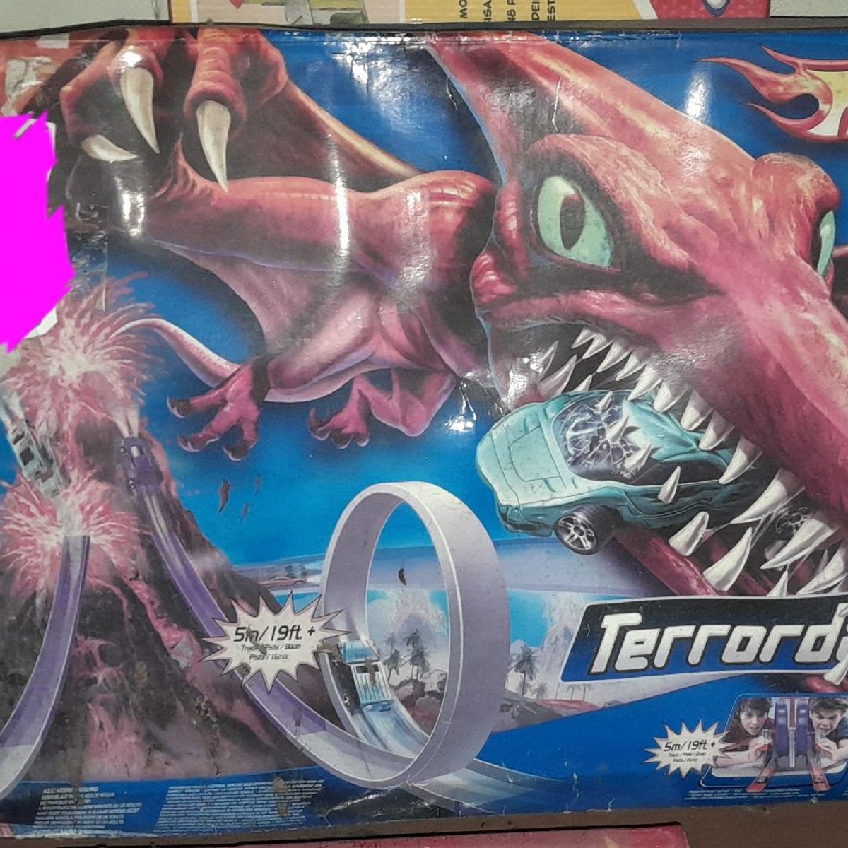Pista Hot Wheels Terrordactyl 2006 Produto Novo Lacrado