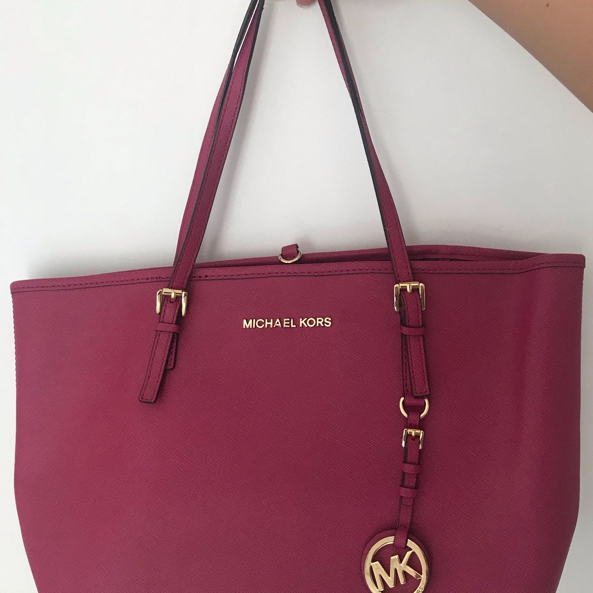 bolsa rosa mk