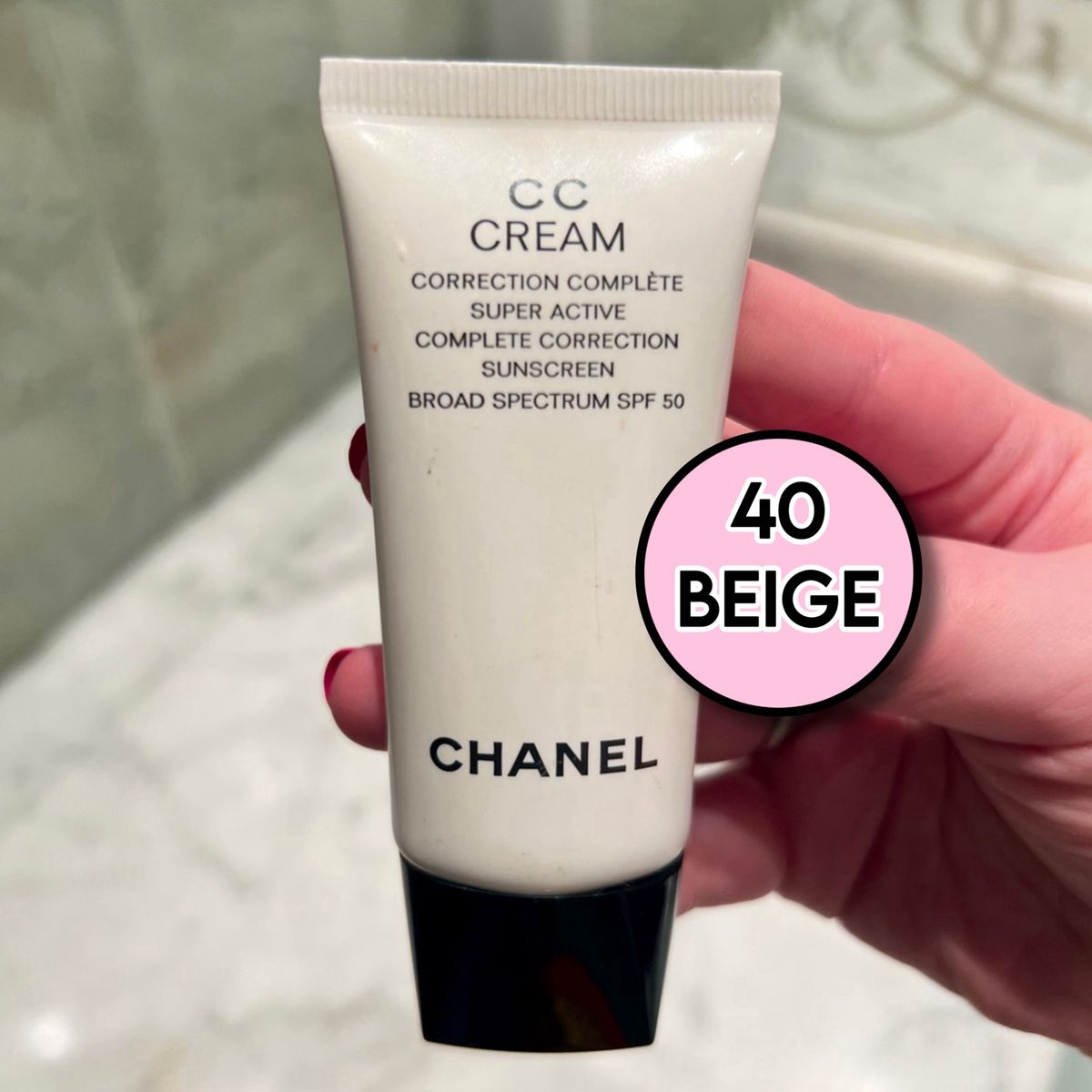 Cc Cream Chanel Original 40 Beige Fps 50 30ml | Chanel Usado