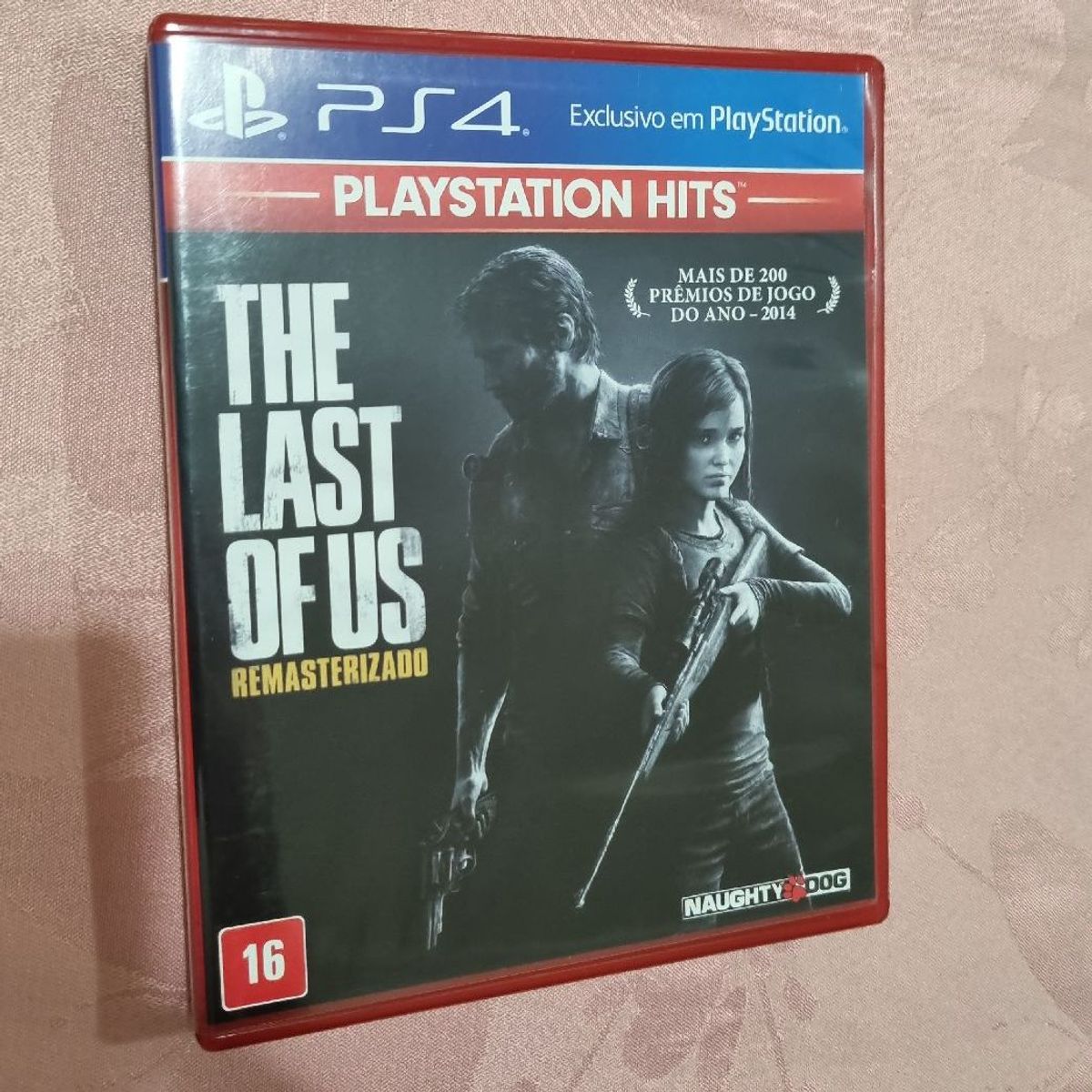 The Last Of Us Remastered Ps4 ( Mídia Física Novo Pt Br )