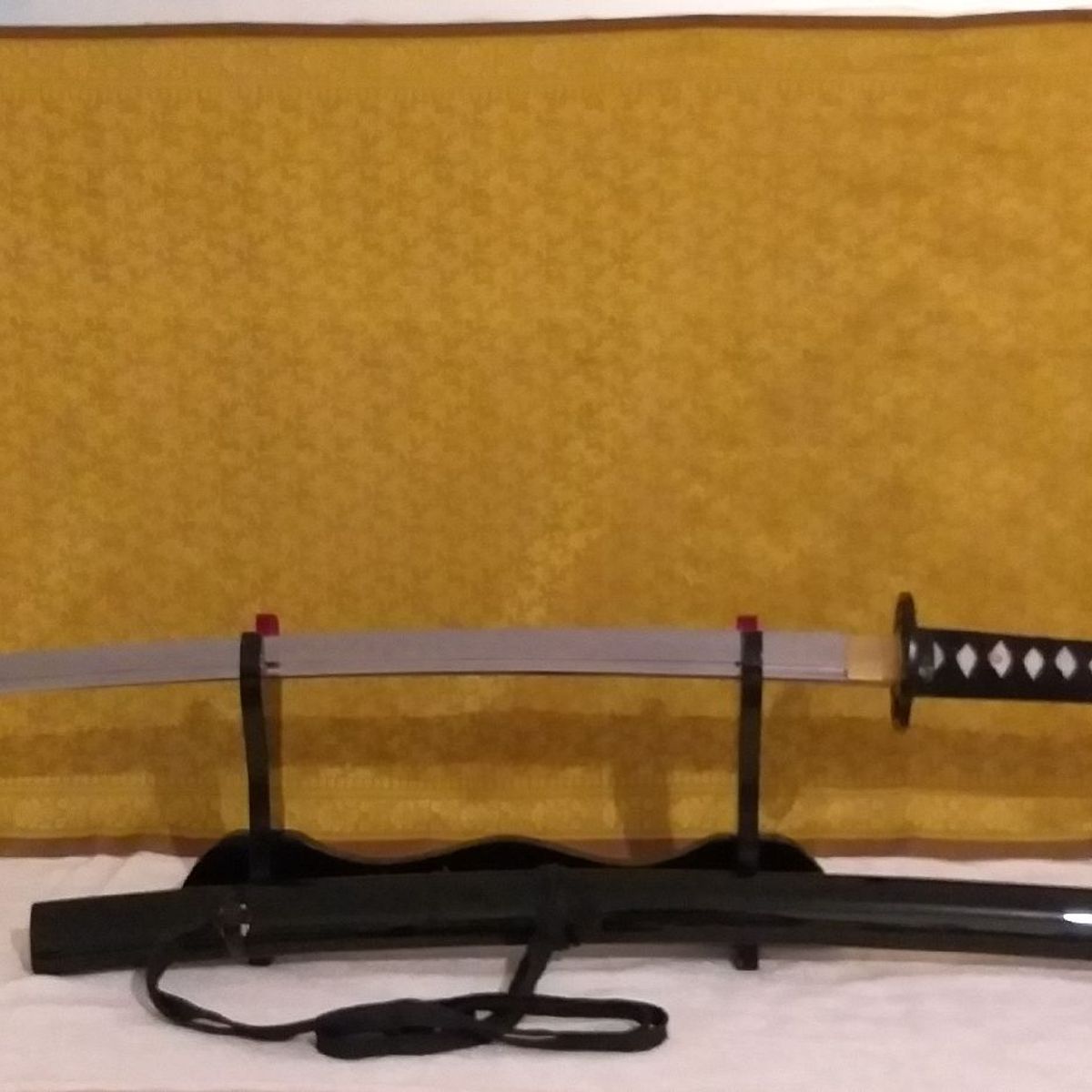 Espada Katana Samurai Daito Tamanho Real + Brinde Óleo