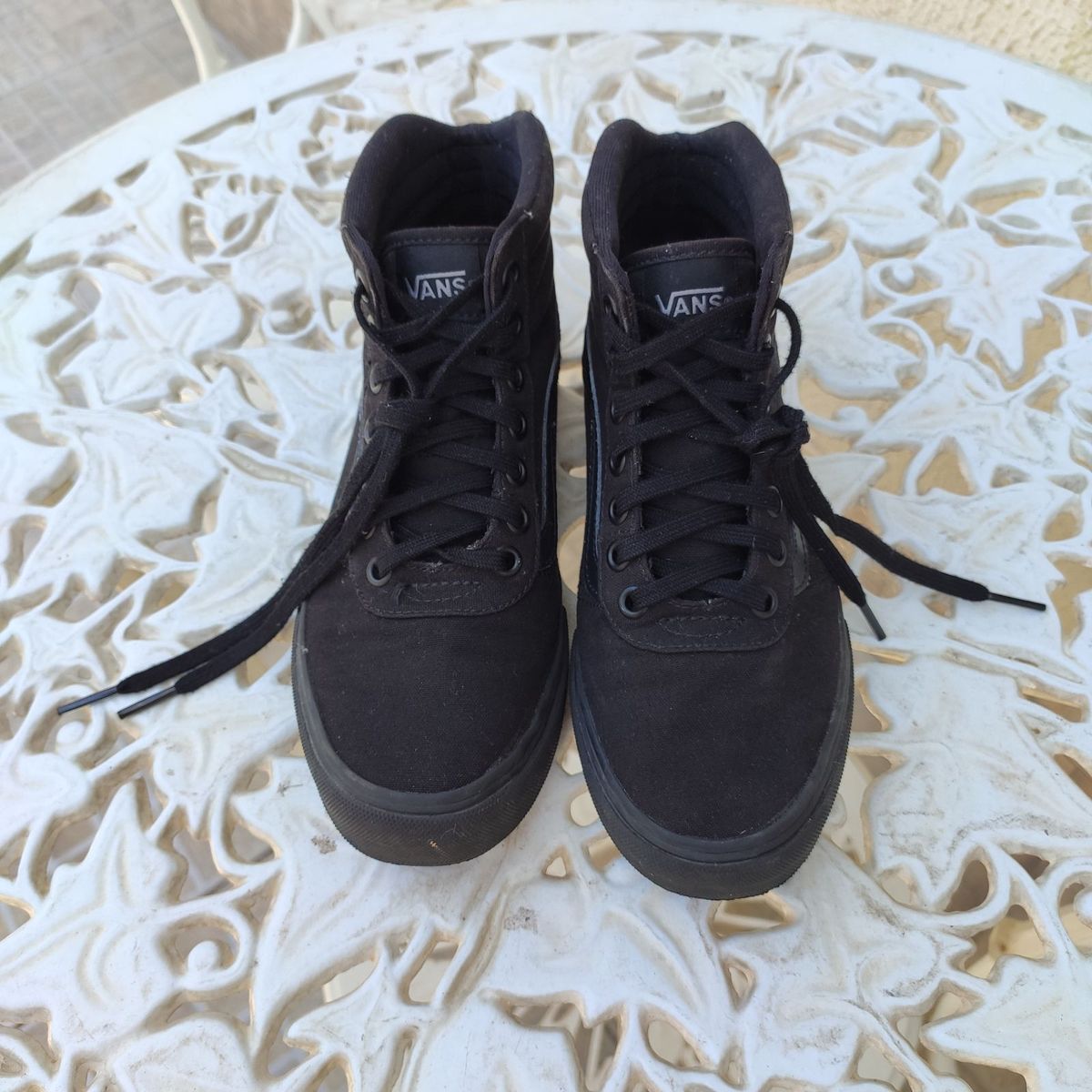 tênis vans maddie hi preto