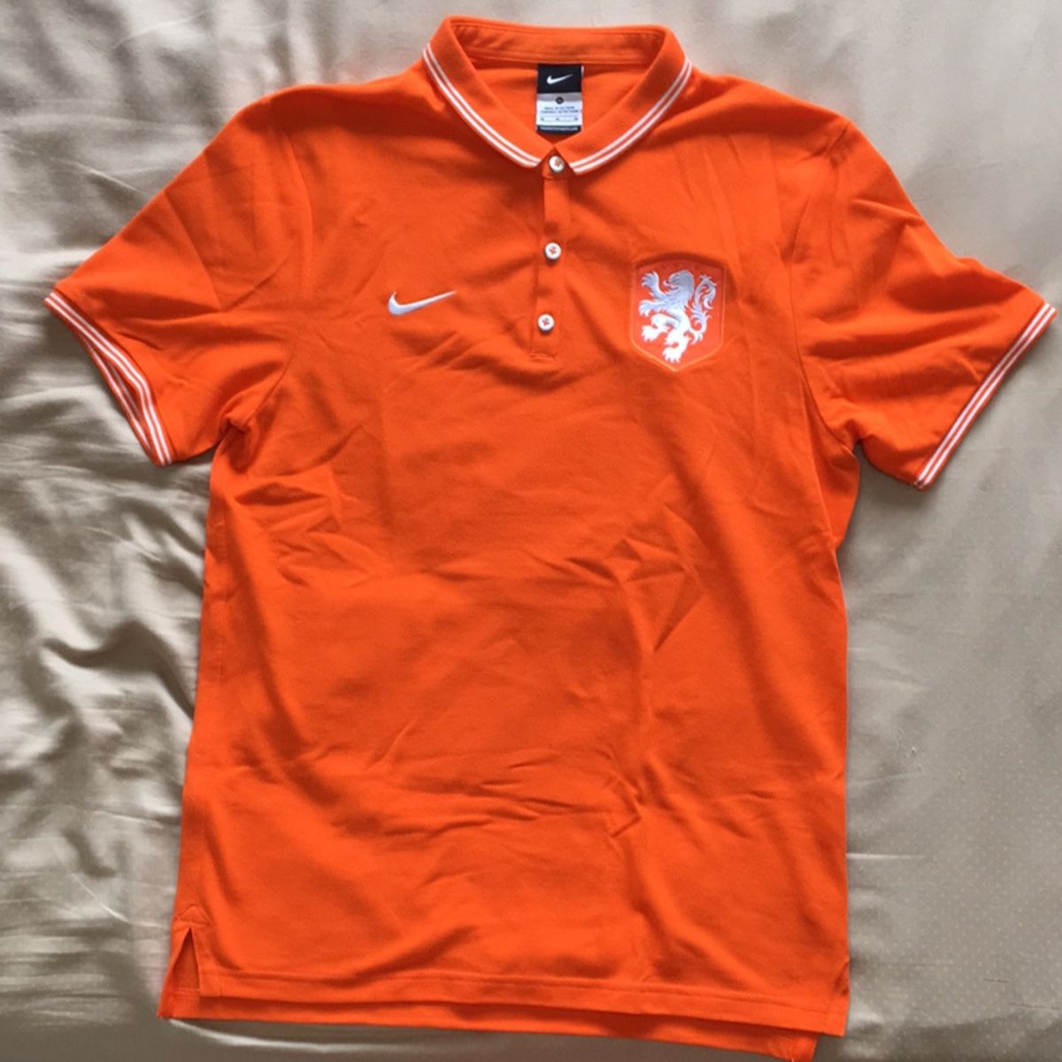 Camisa Polo Oficial da Seleção da Holanda Original da Nike | Camisa  Masculina Nike Usado 41060008 | enjoei