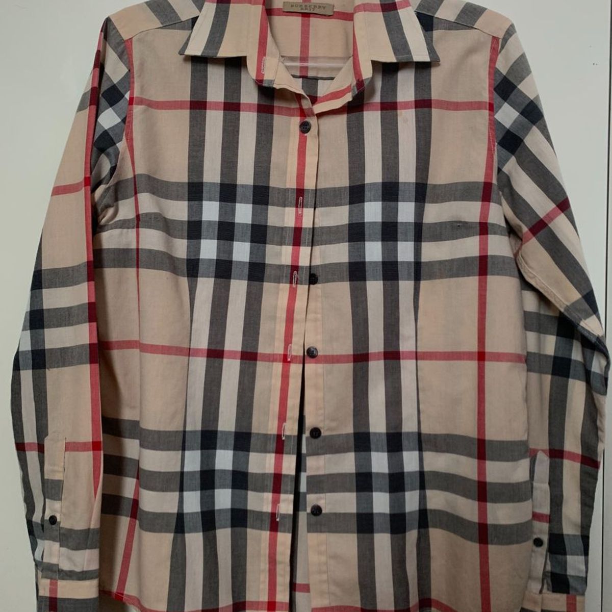 Camisa burberry cheap replica feminina