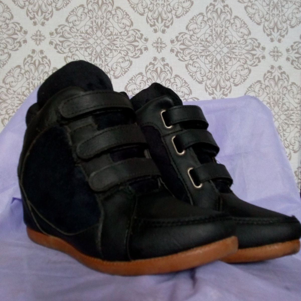 tênis sneaker ana lucia 2002 preto