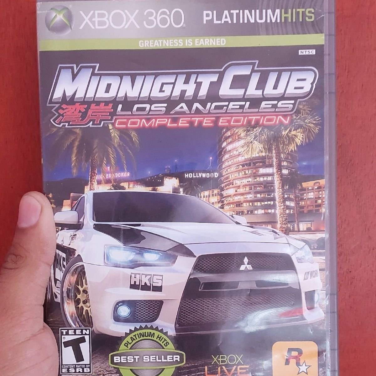 Jogo Midnight Club Los Angeles Xbox 360 Corrida Mídia Fisica