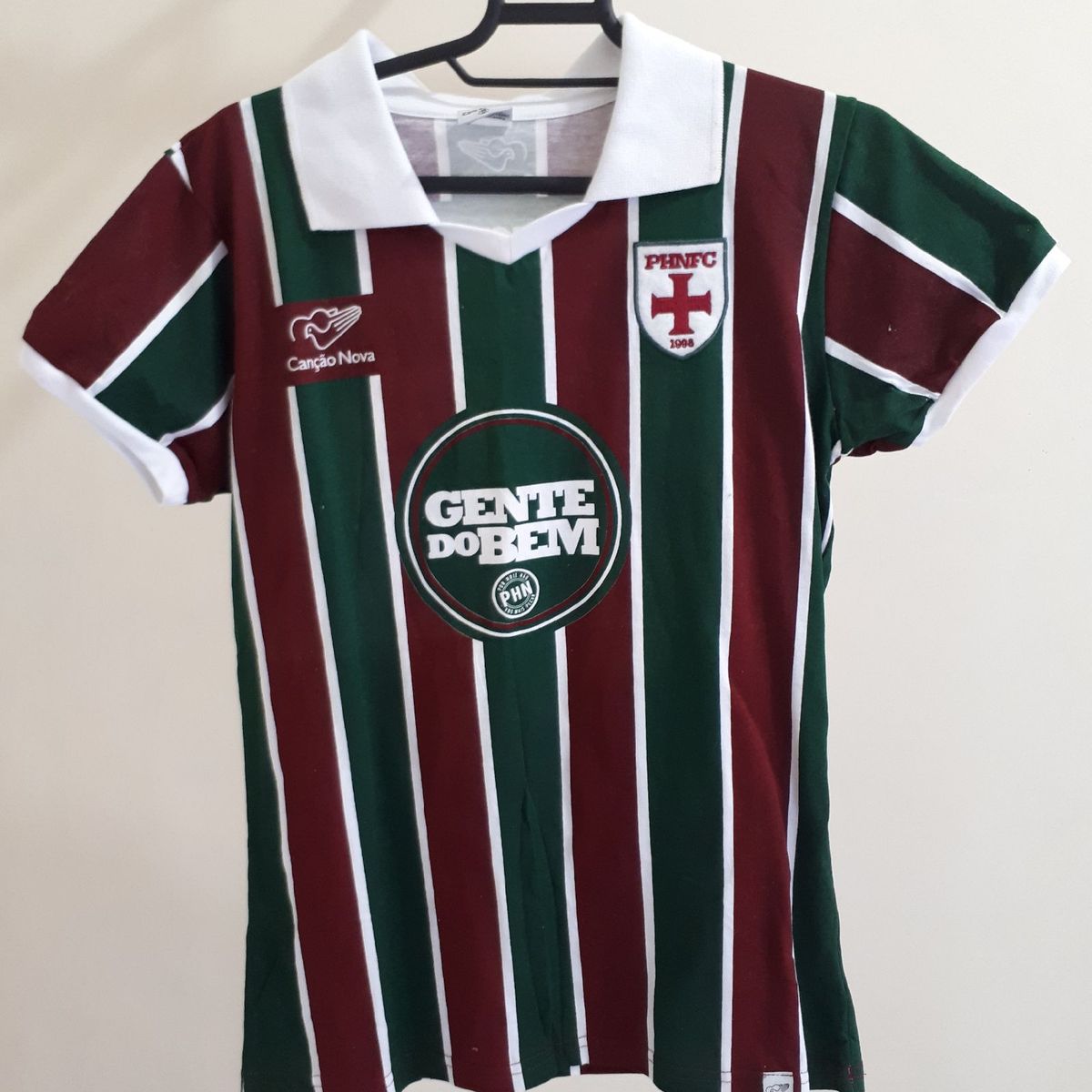 camisa canção nova feminina