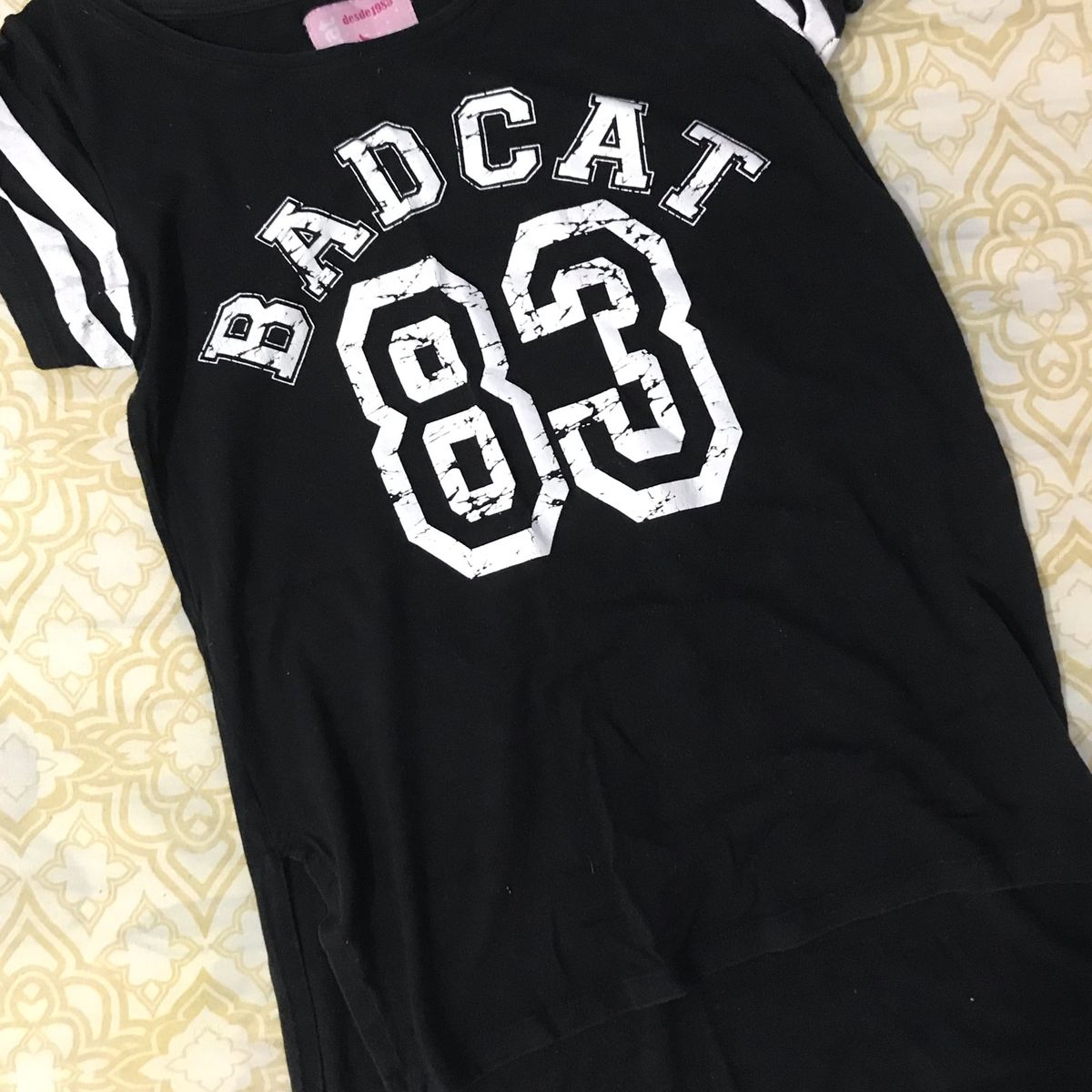 Blusa De Manga Longa Da Bad Cat