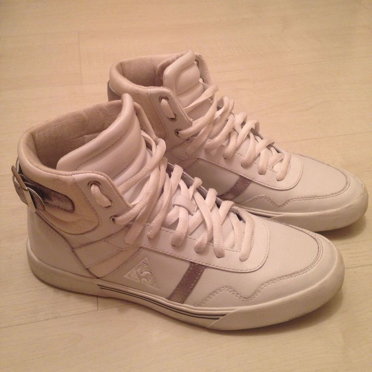 tenis le coq sportif anos 80 femme deepblue