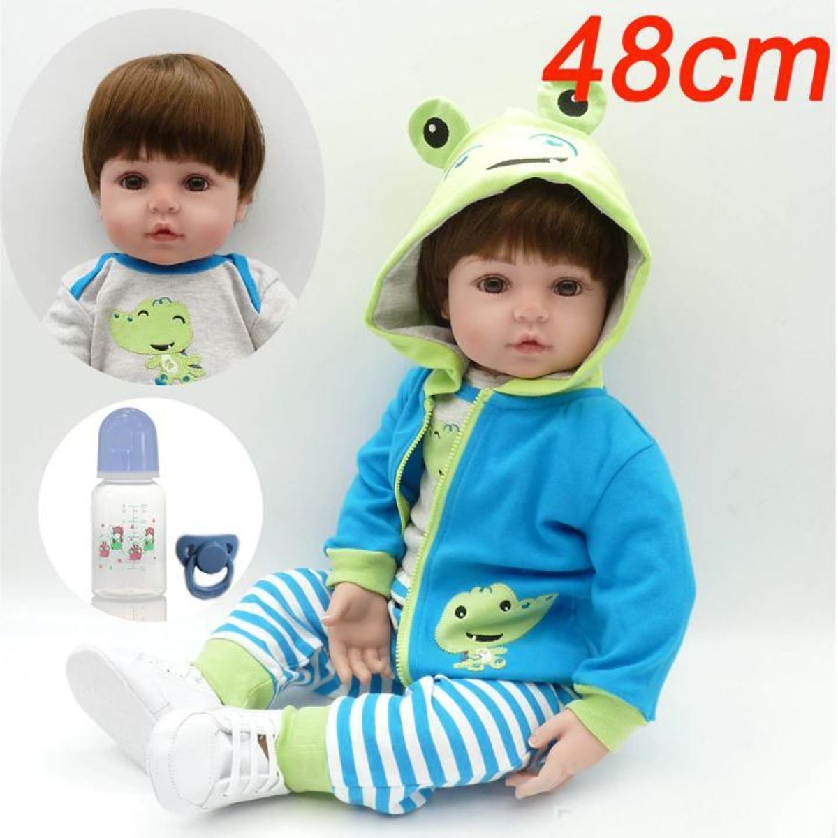 sapato para bebê reborn menino