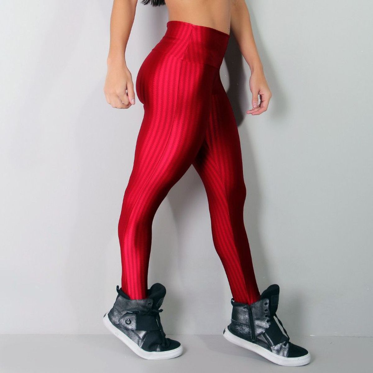 legging tecido brilhoso