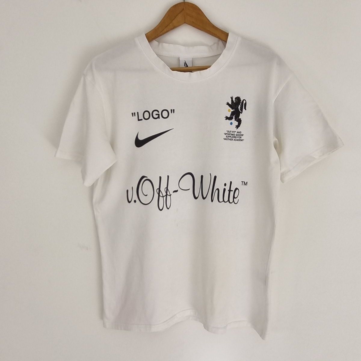 Off white nike camiseta hot sale