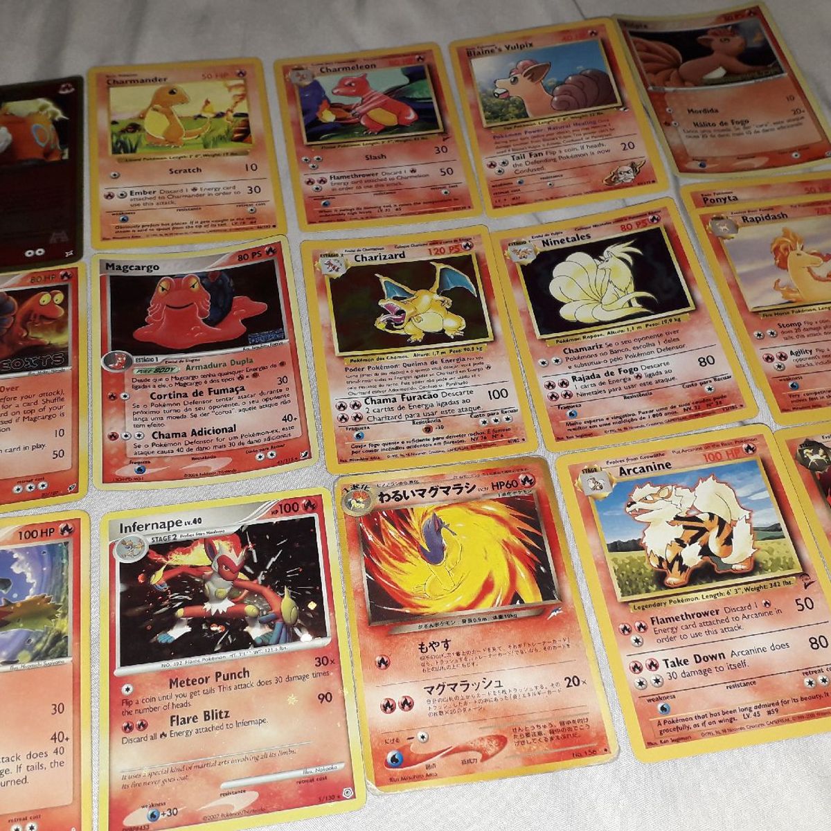 Kit de Dez Cartas Raras de Pokemon | Jogo de Tabuleiro Pokemon Usado  81074557 | enjoei