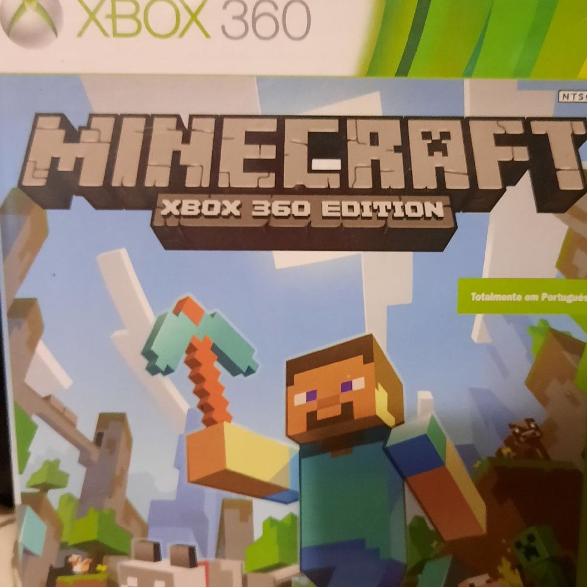 Jogo Minecraft Xbox 360 Usado Original Midia Fisica