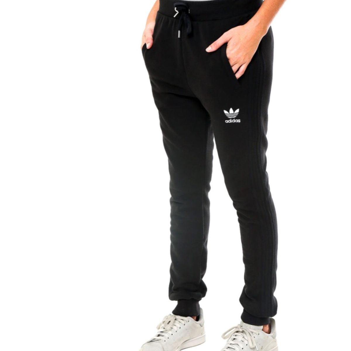 calça moletom adidas preta feminina