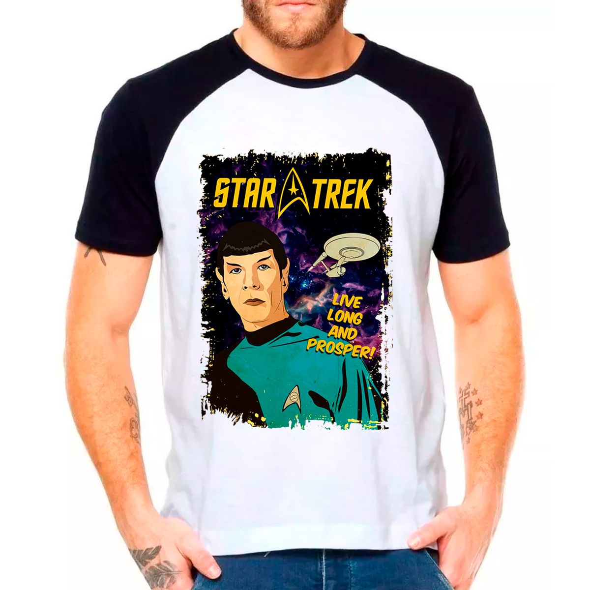 Camisetas best sale star trek