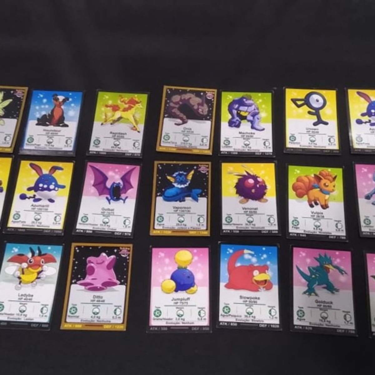 Lote com 4 Carta Pokemon Ex Cromada ( Valor 249 Reais ), Produto Vintage e  Retro Pokemon Usado 84729229