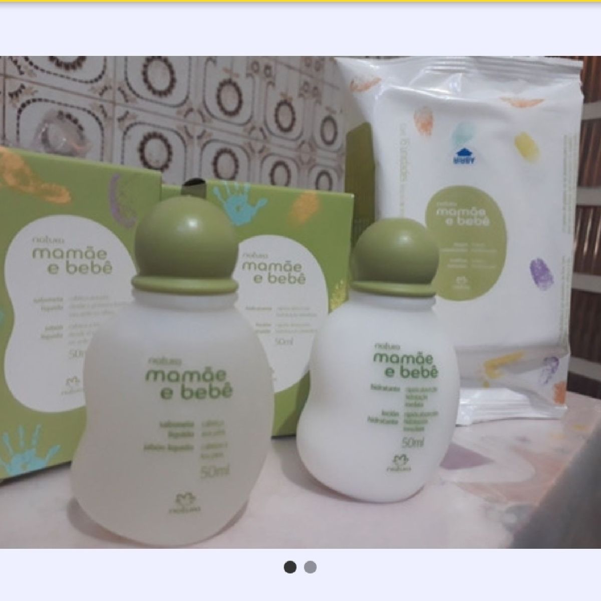 Kit Miniatura Mamae Bebe 50 Ml Produto Feminino Natura Nunca Usado Enjoei