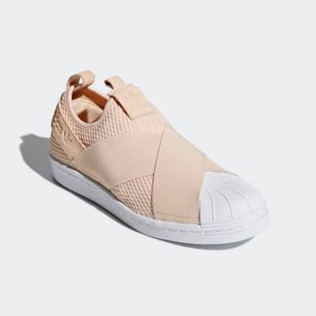 Slip on adidas store bege