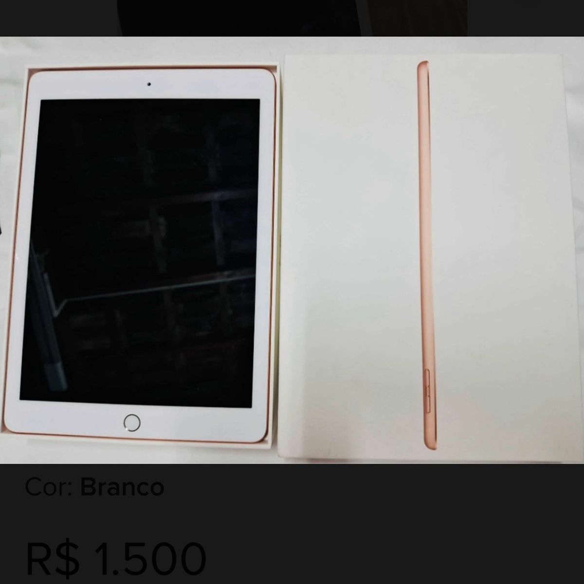 Ipad 6 Geração 32 Gb Branco e Dourado Usado | Apple Usado