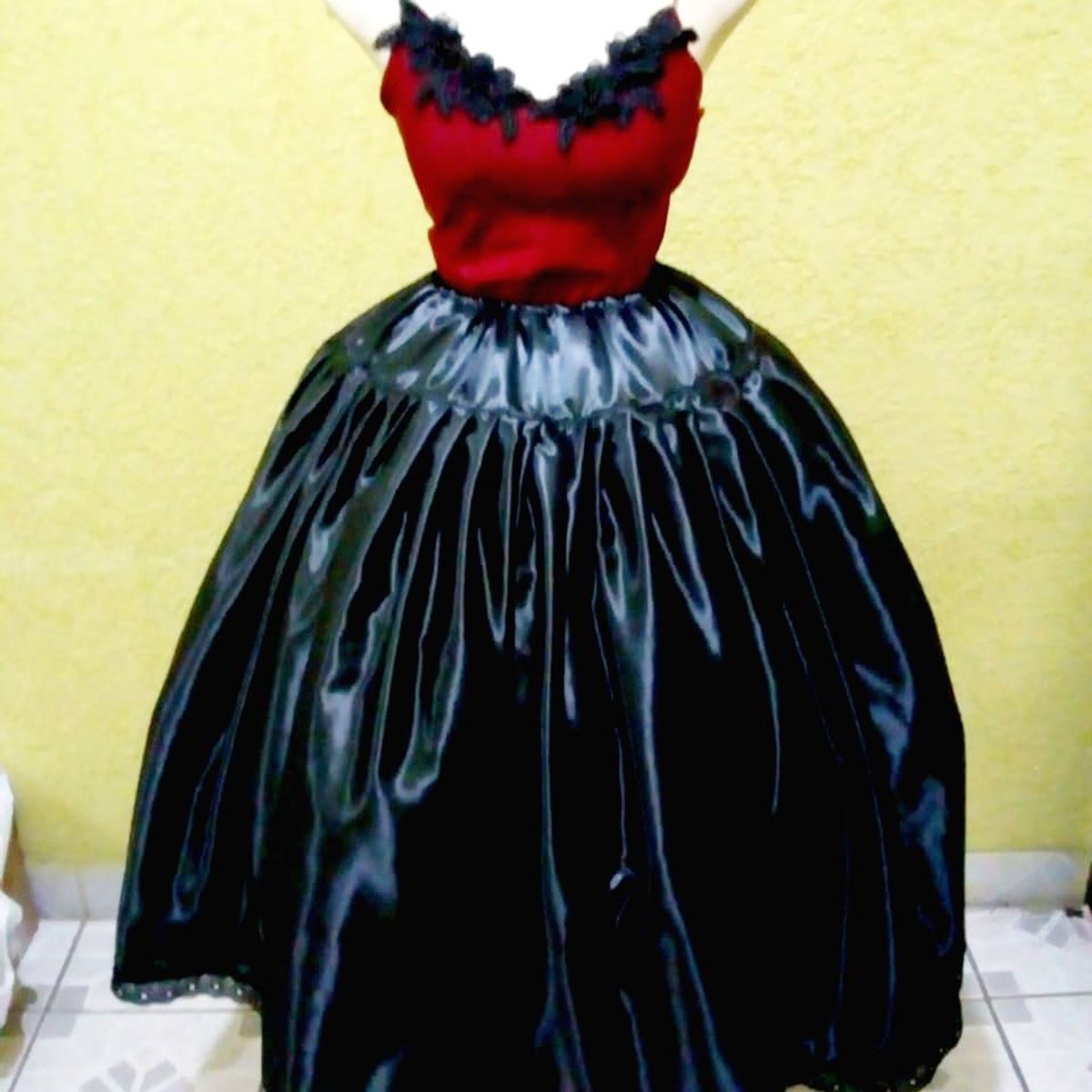 vestido da pomba gira dama da noite