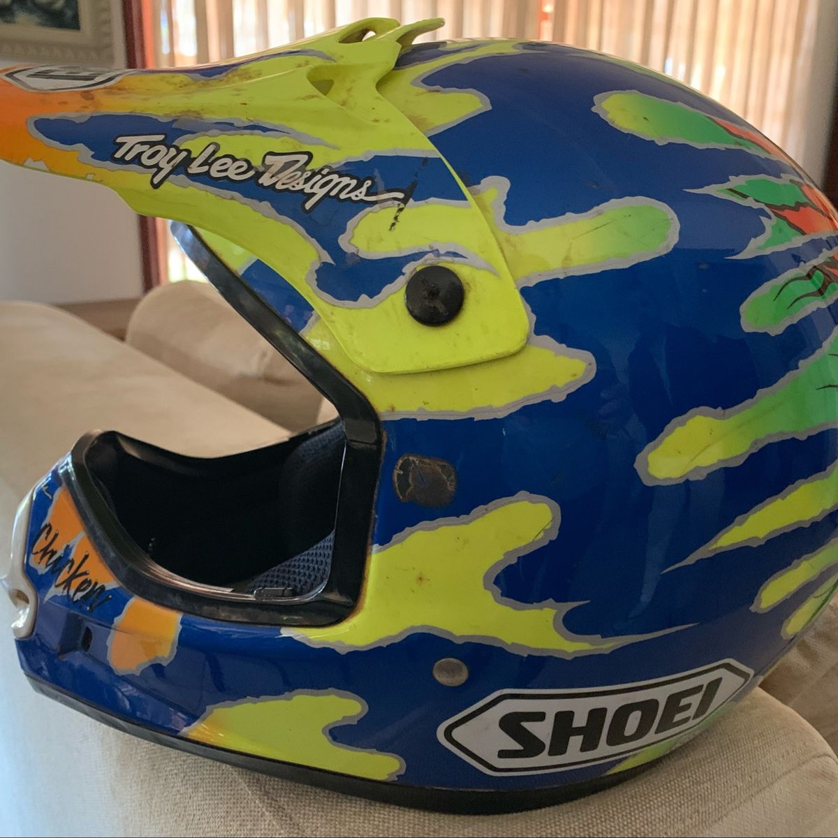 Capacete Shoei Troy Lee Designs | Shoei Usado 44599515 | enjoei
