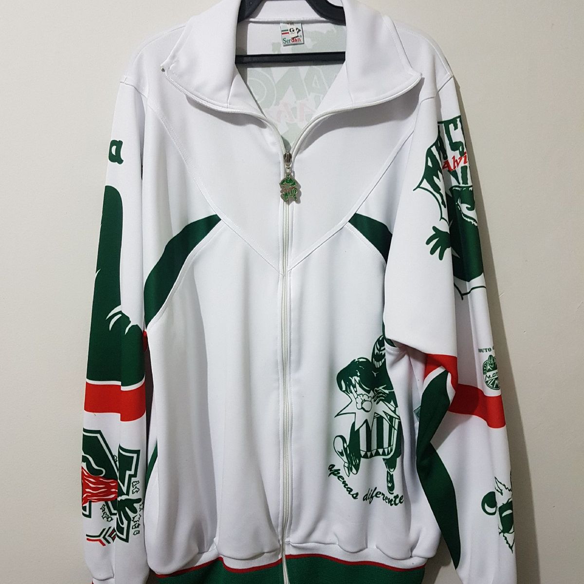 jaqueta mancha verde