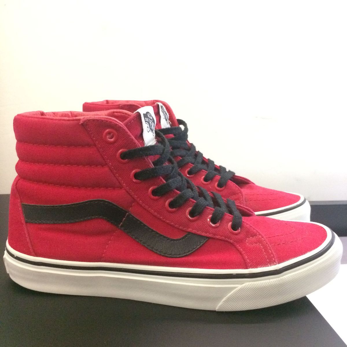 vans sk8 vermelho