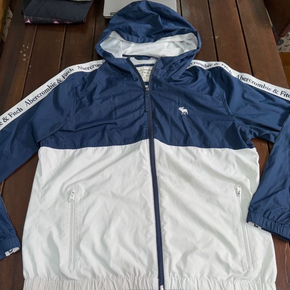 Corta Vento Abercrombie Casaco Masculino Abercrombie Fitch Usado  93925873 enjoei