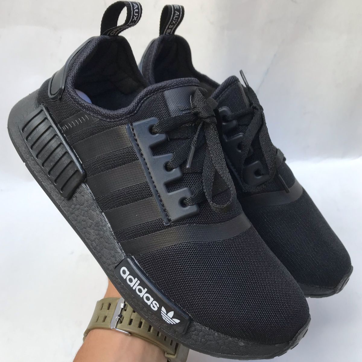 tenis adidas nmd all black