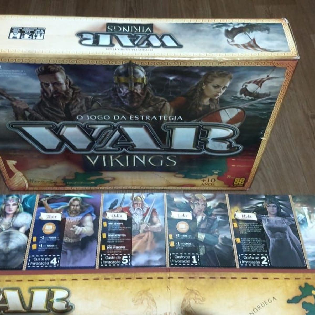Jogo de Tabuleiro War Vikings - Loja Grow