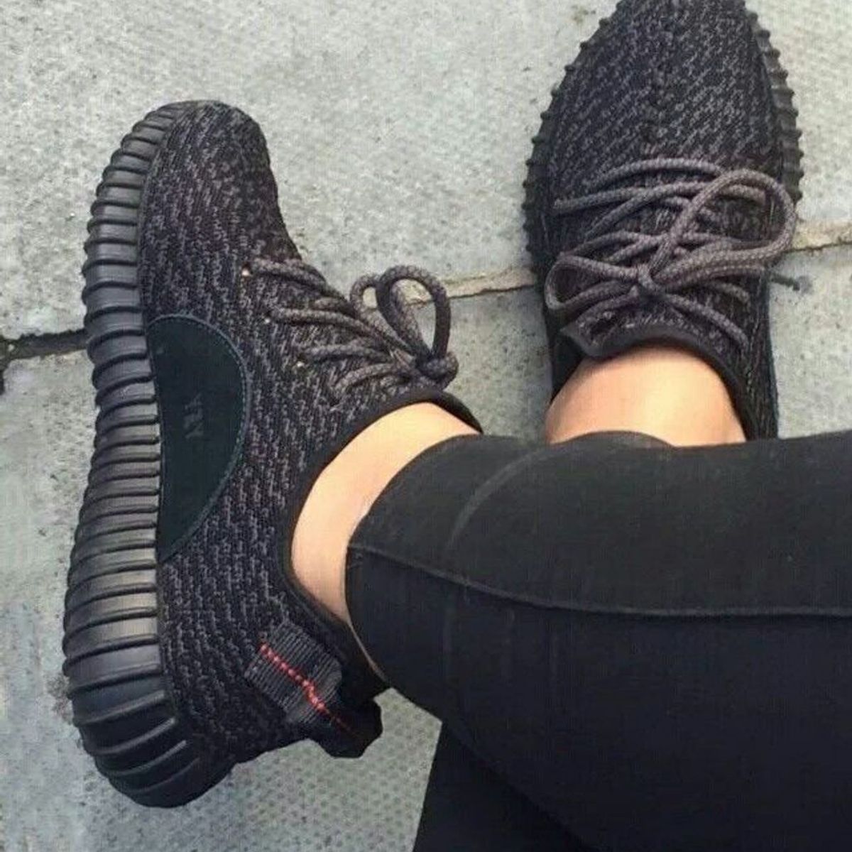 tenis adidas yzy preto