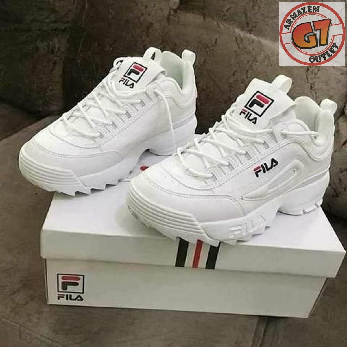 tenis fila disruptor masculino preço