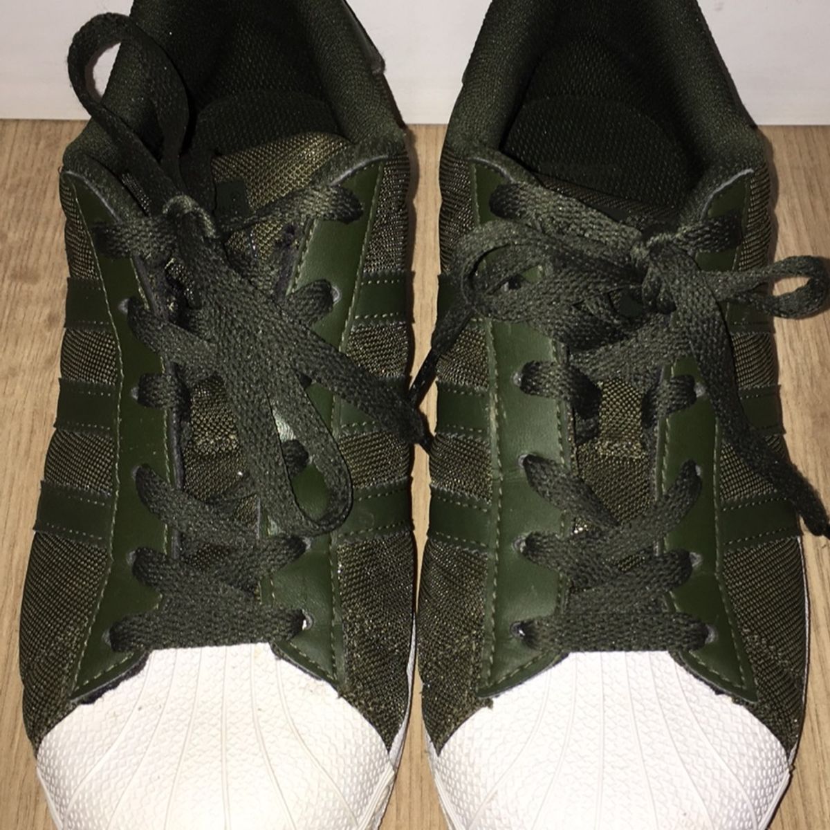 adidas super star verde