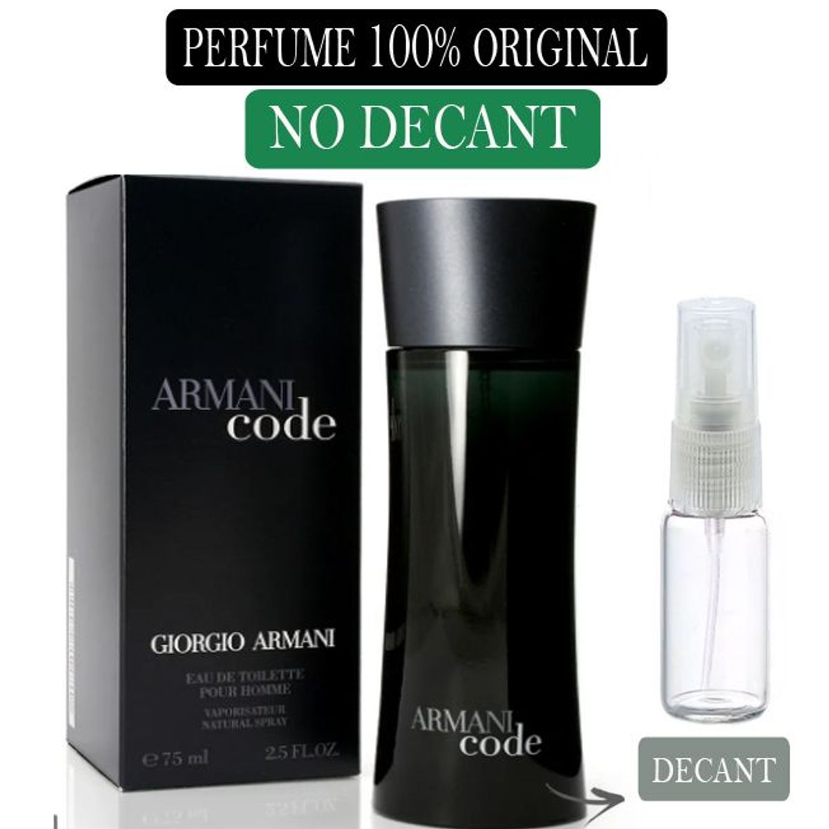 decant armani code