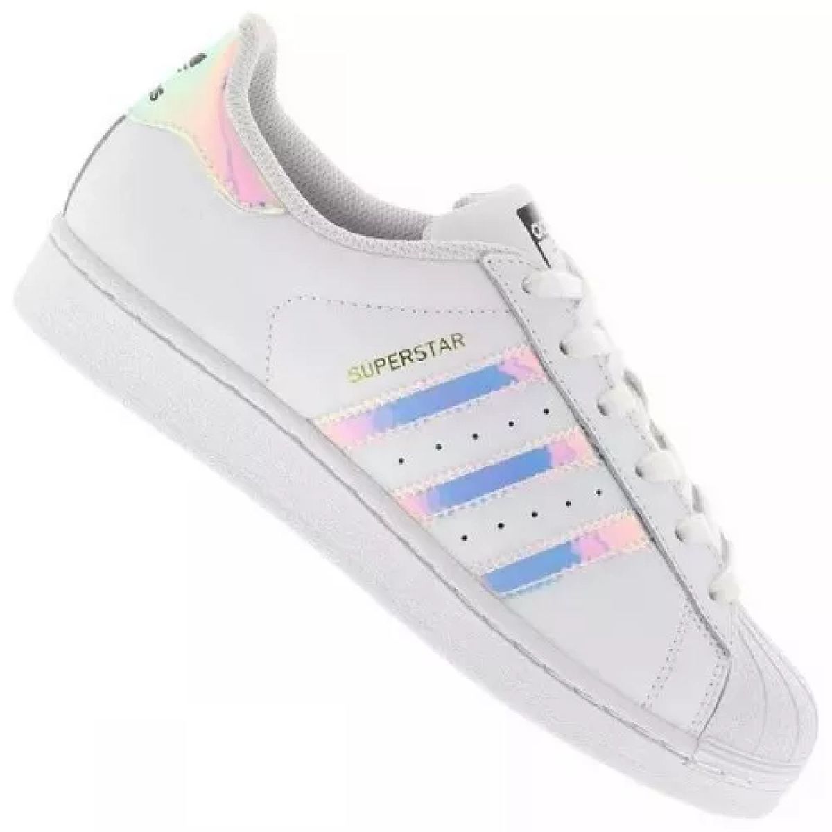 tenis adidas superstar estampado