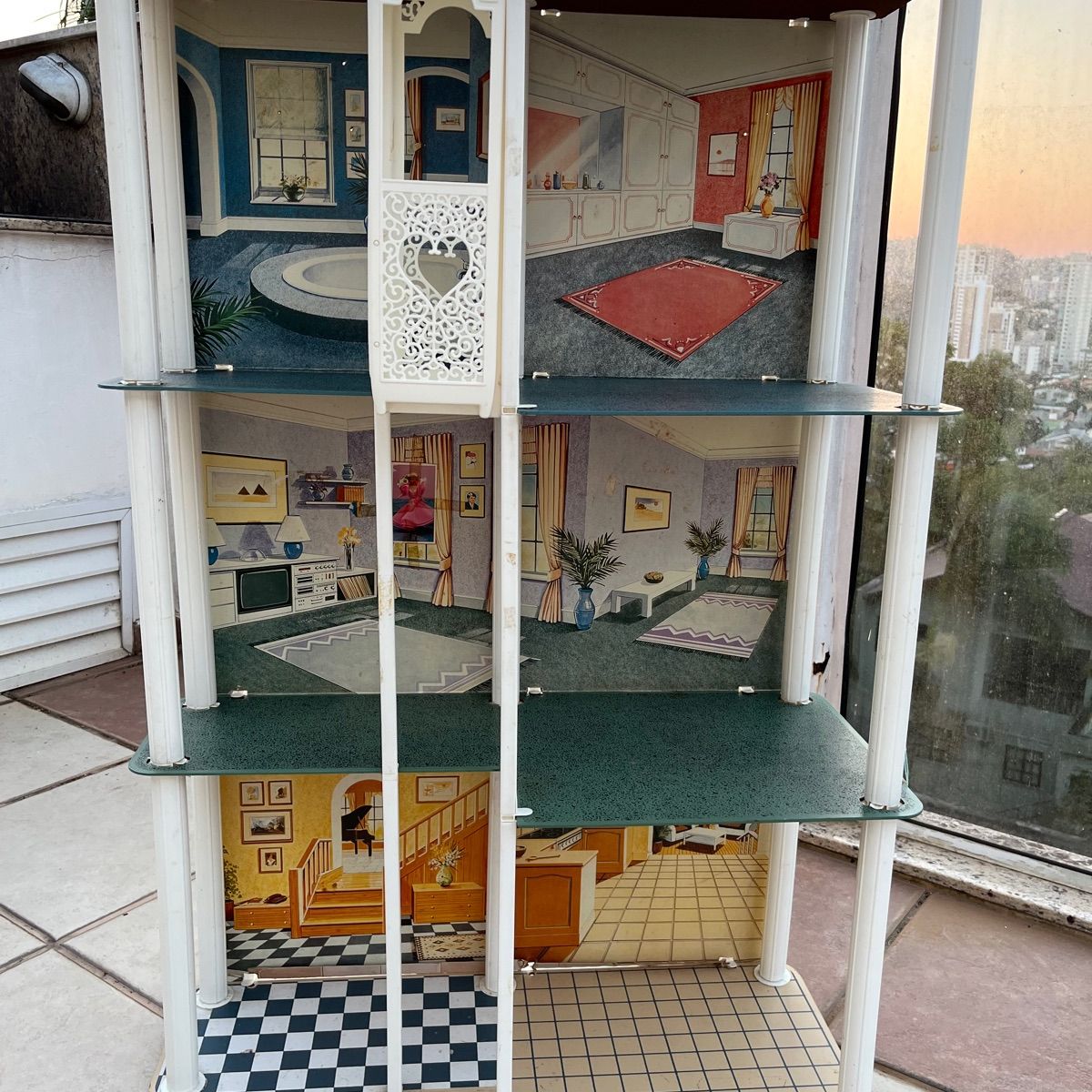 Casa da Barbie Antiga + 12 Ambientes | Brinquedo Estrela E Gloria Usado  22538916 | enjoei