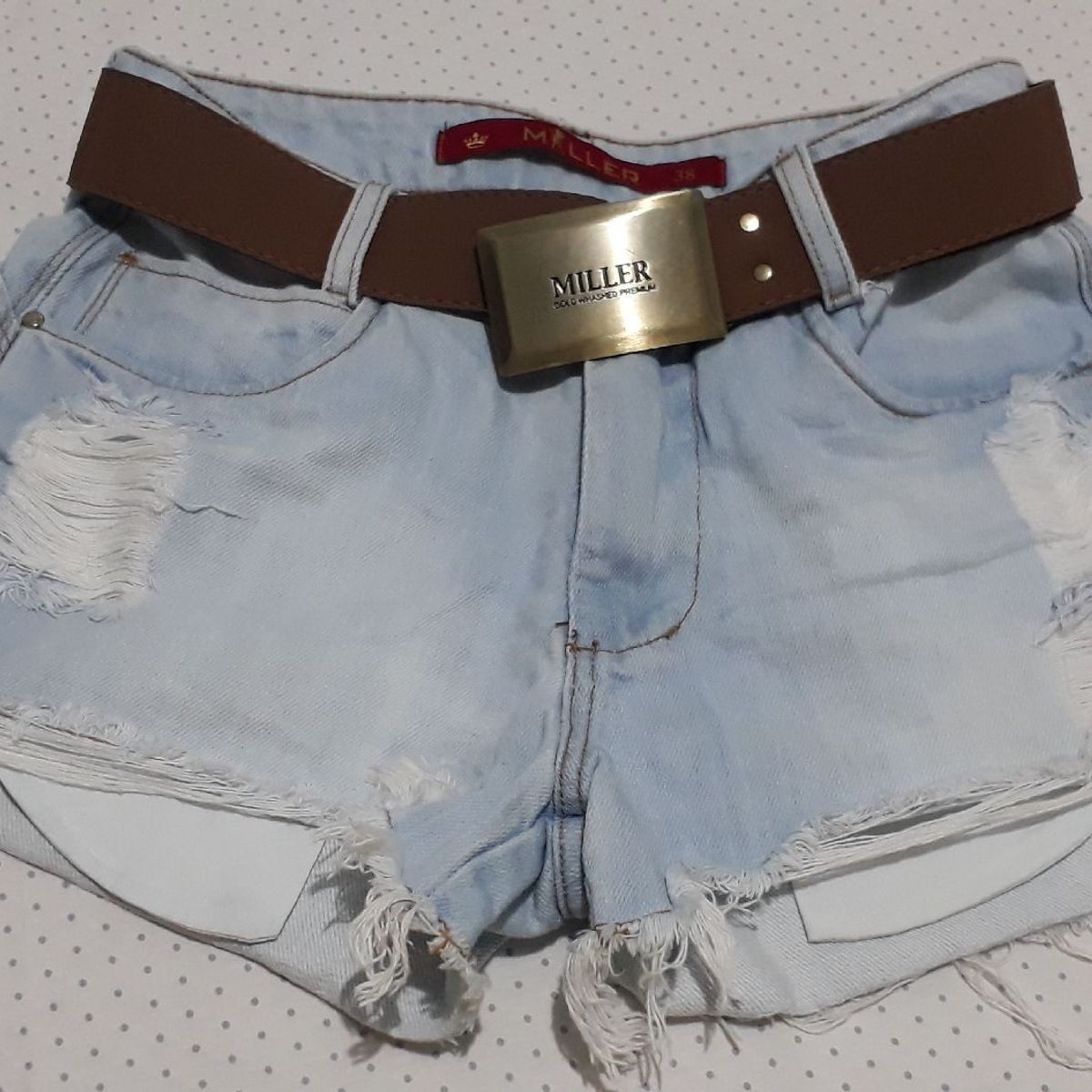 miller jeans short