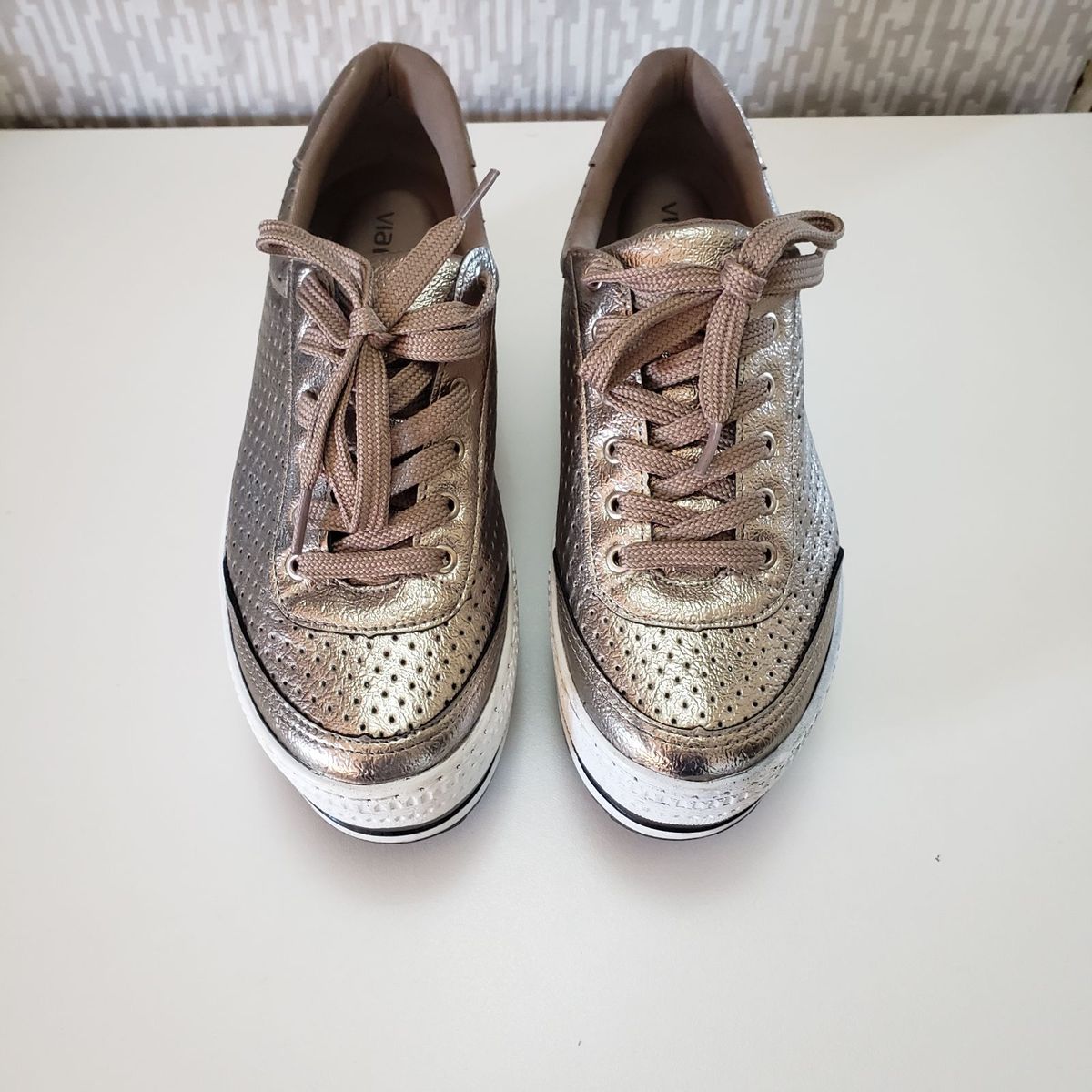 tênis botinha via marte sola alta