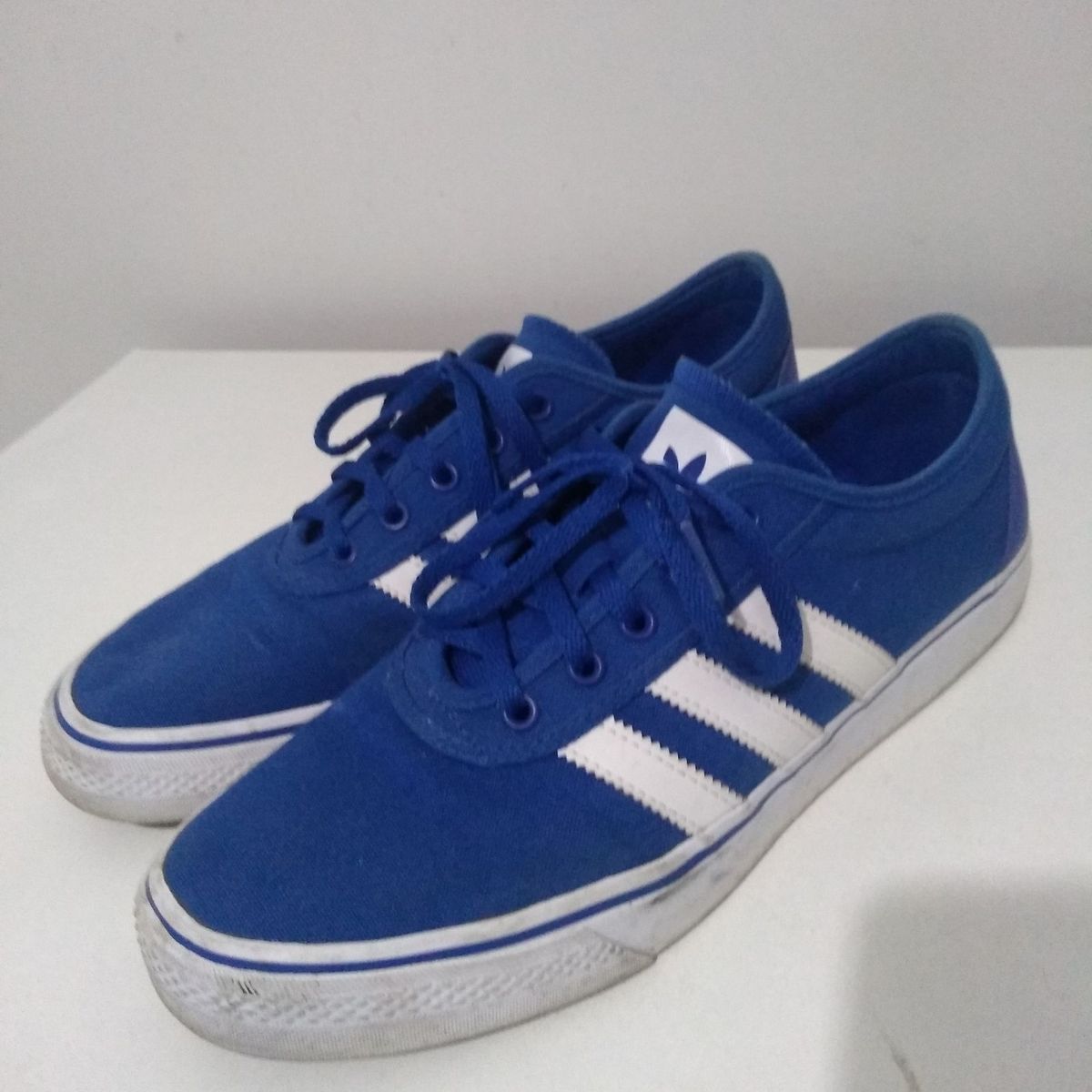 tênis adidas skateboarding adiase azul