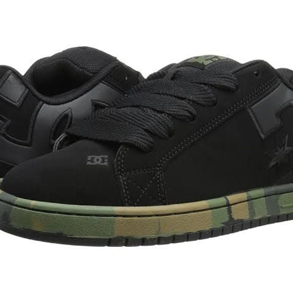 tenis dc camuflado