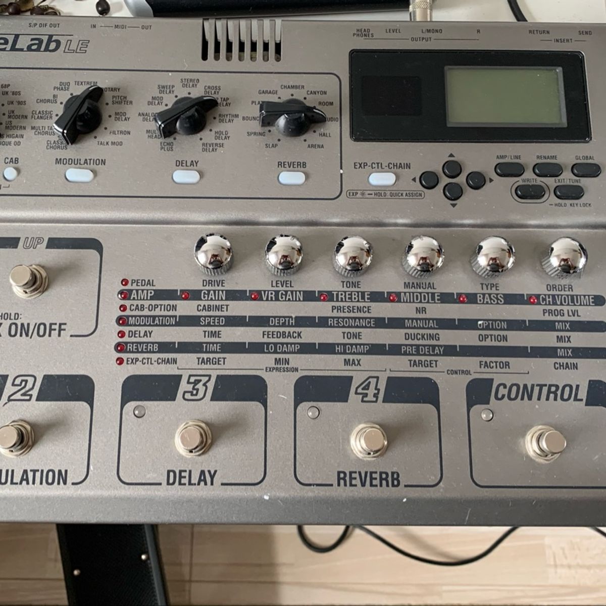 ギター VOX ToneLab LE VOX ToneLab LE ギターマルチエフェクター Vox ToneLab LE