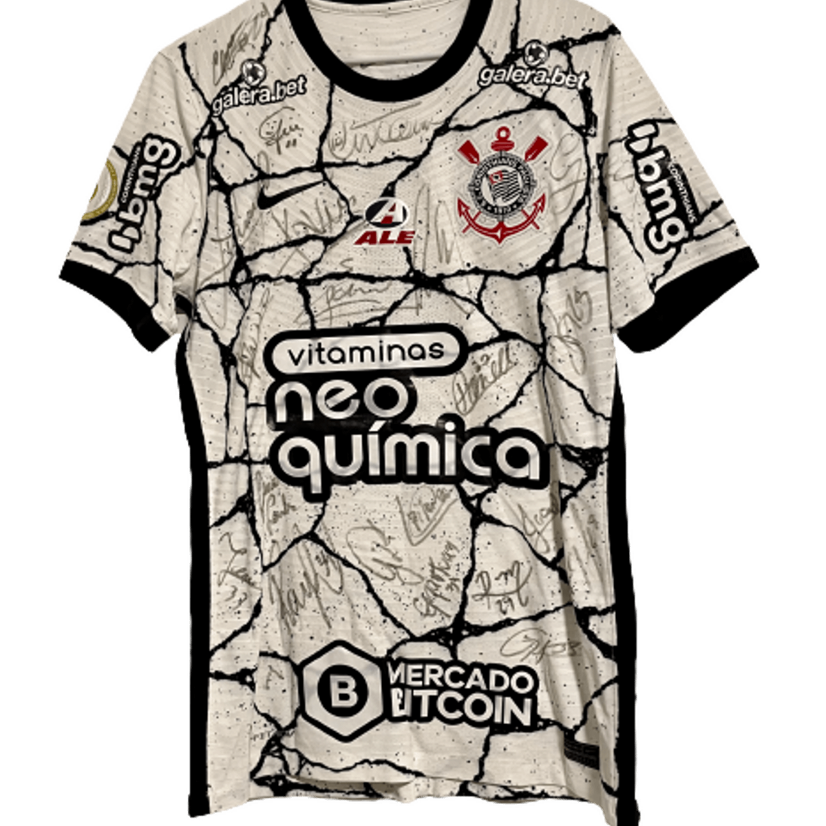 Camisa Corinthians Oficial 2021 – Autografada por todo elenco
