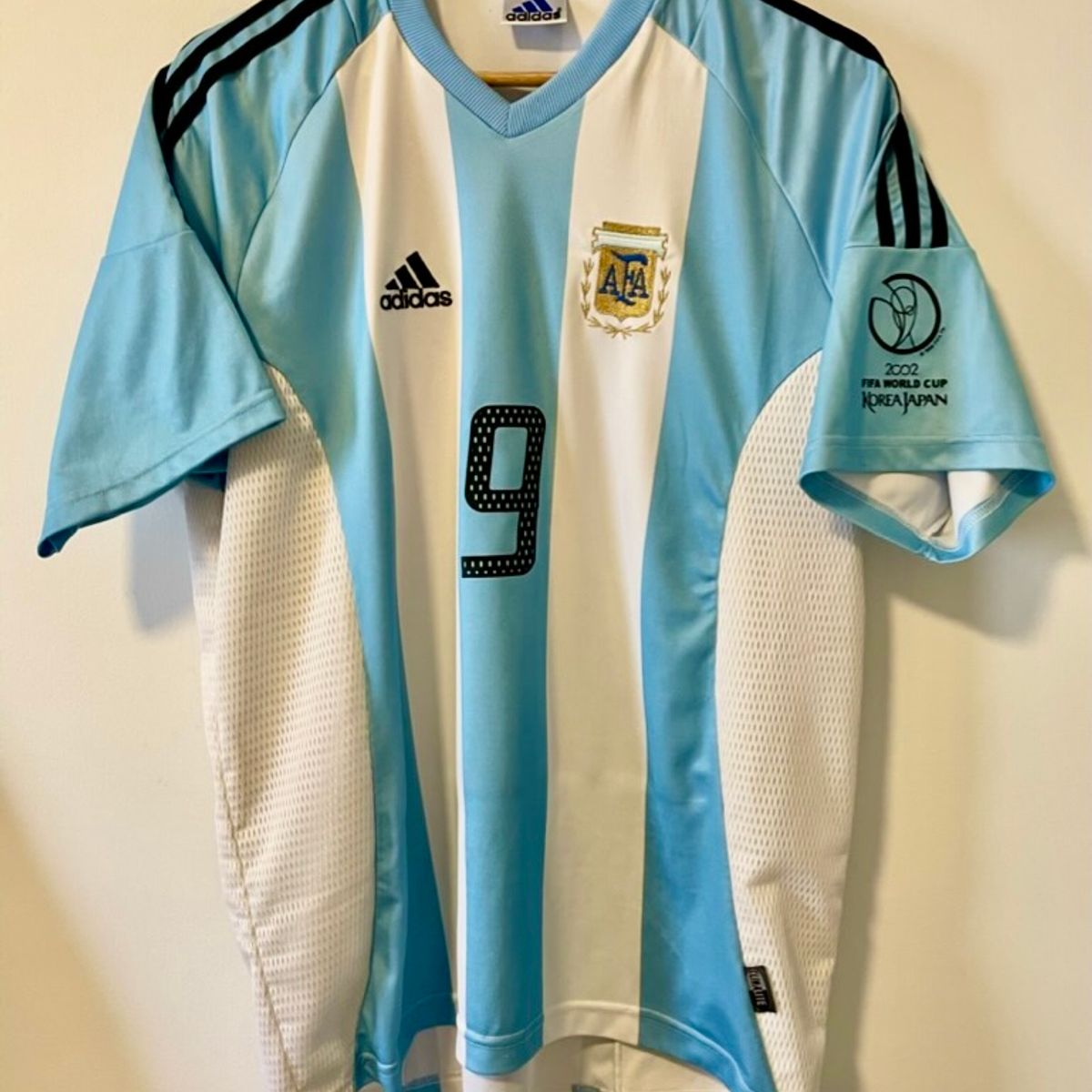 Camisa Argentina Copa do Mundo 2002 Batistuta #9 Original, Roupa Esportiva  Masculino Adidas Usado 74451870