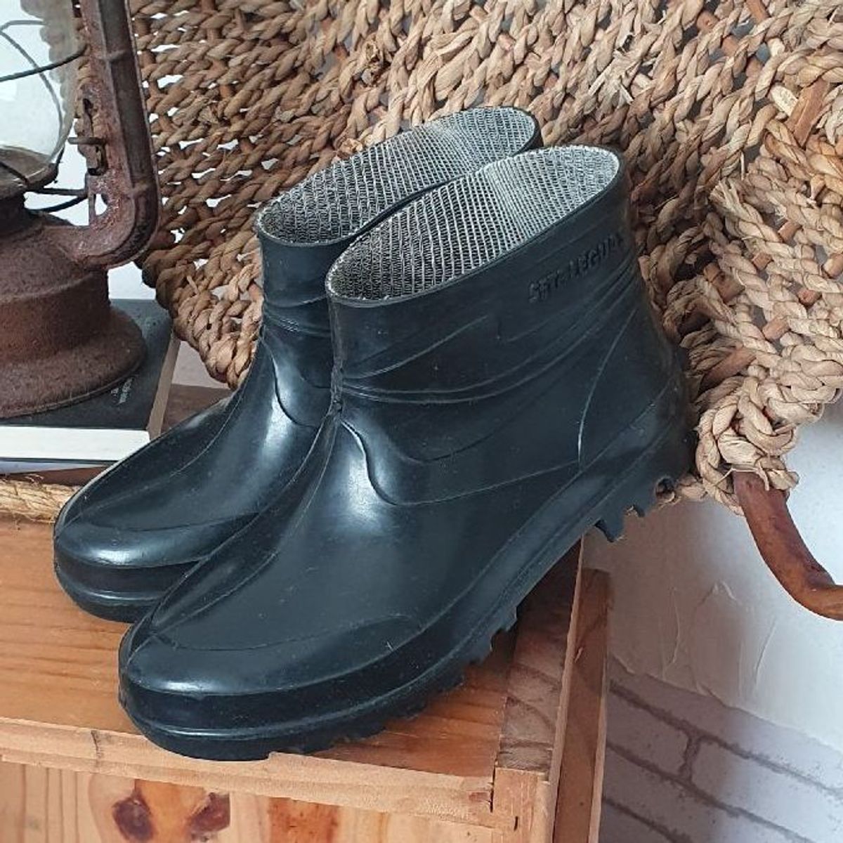 Bota de Borracha Galocha Sete Léguas Preta 35 Sete Léguas Usado