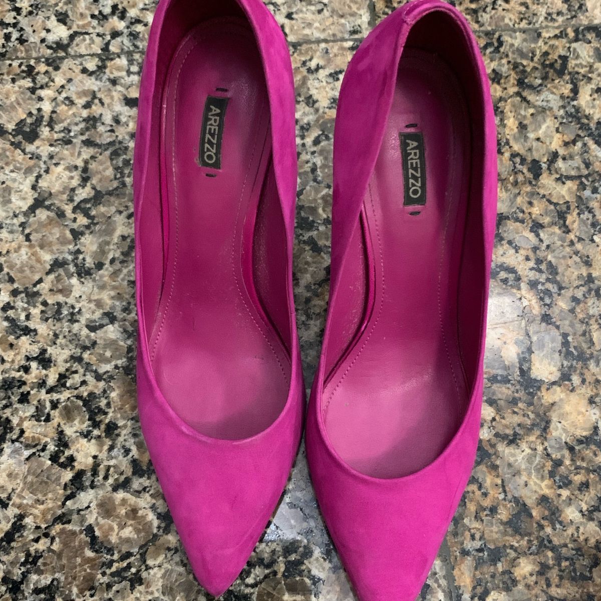 scarpin rosa pink arezzo