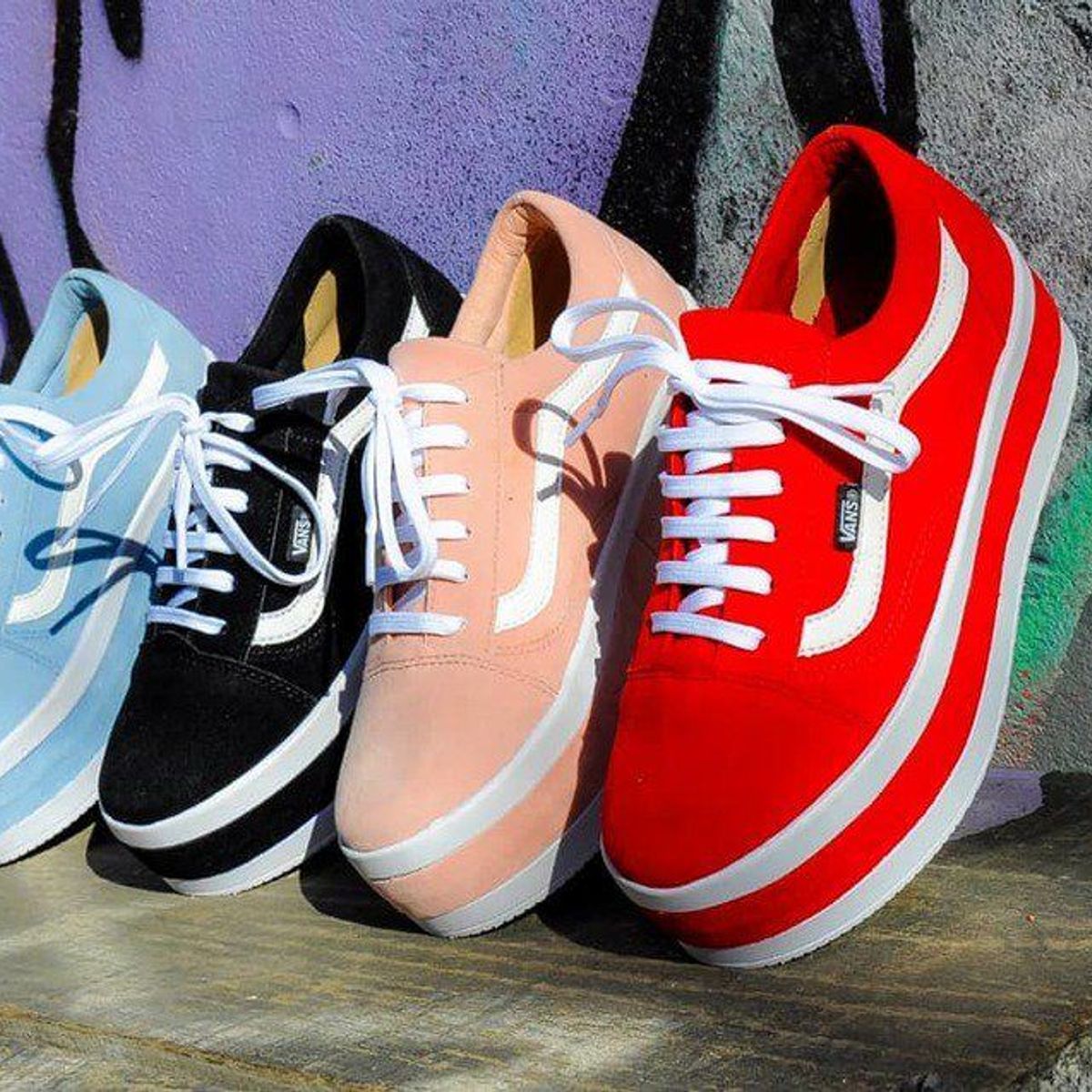 tênis vans old skool plataforma