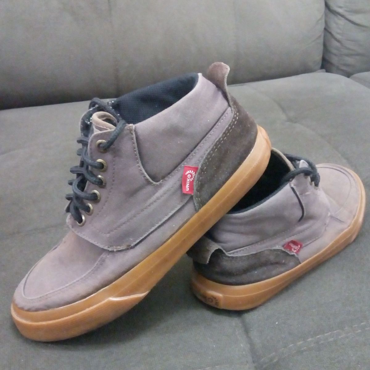tenis uniko feminino cano alto